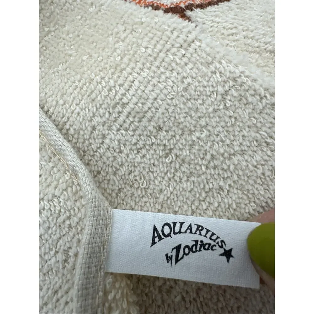 Vintage Aquarius By Zodiac Koalas 3 pc. Beige Towel Set MCM Retro USA